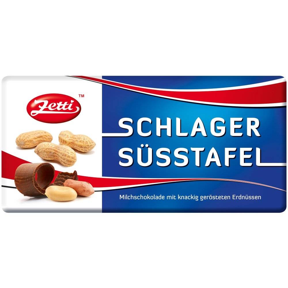Zetti Schlagersüsstafel Erdnuss
