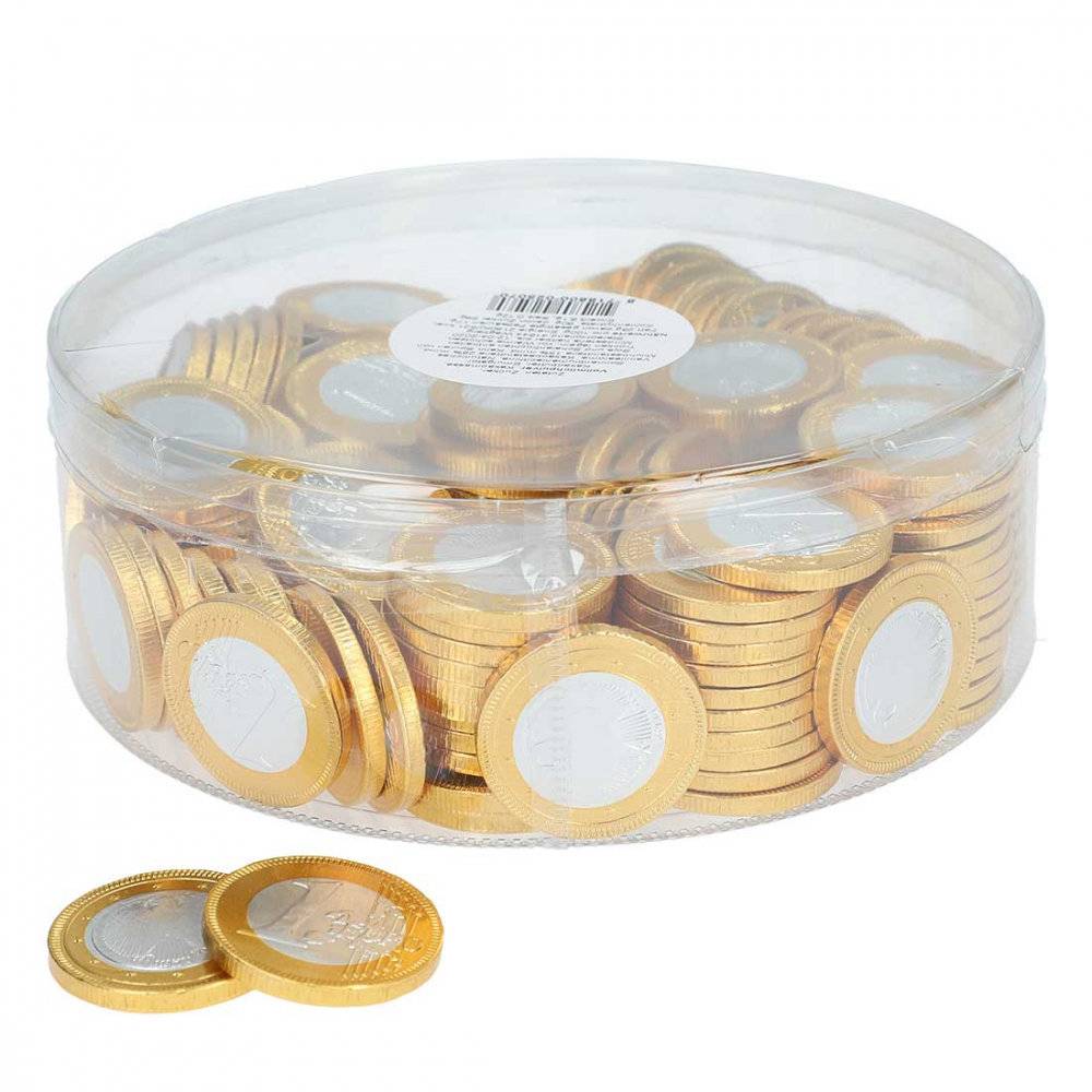 Steenland Schoko-Euros 180er Inhalt: 1000g