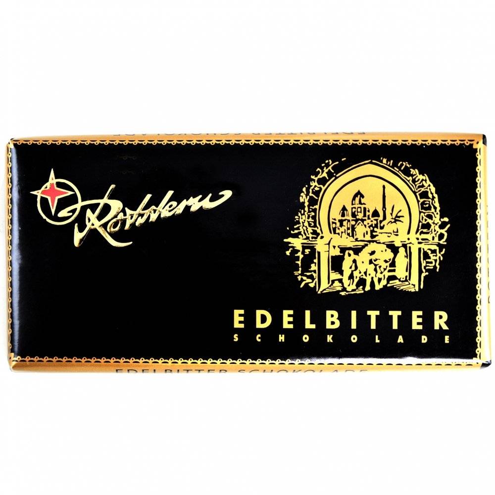 Rotstern Edelbitter-Schokolade Inhalt: 100g