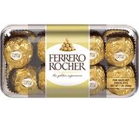 Ferrero Rocher, 200 g, Milchschokolade, Gluten, 603 kcal, 2506 kJ, 42,7 g