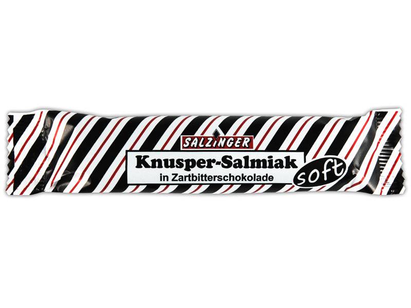 Salzinger Knusper-Salmiak Zartbitter 50g Inhalt: 50g