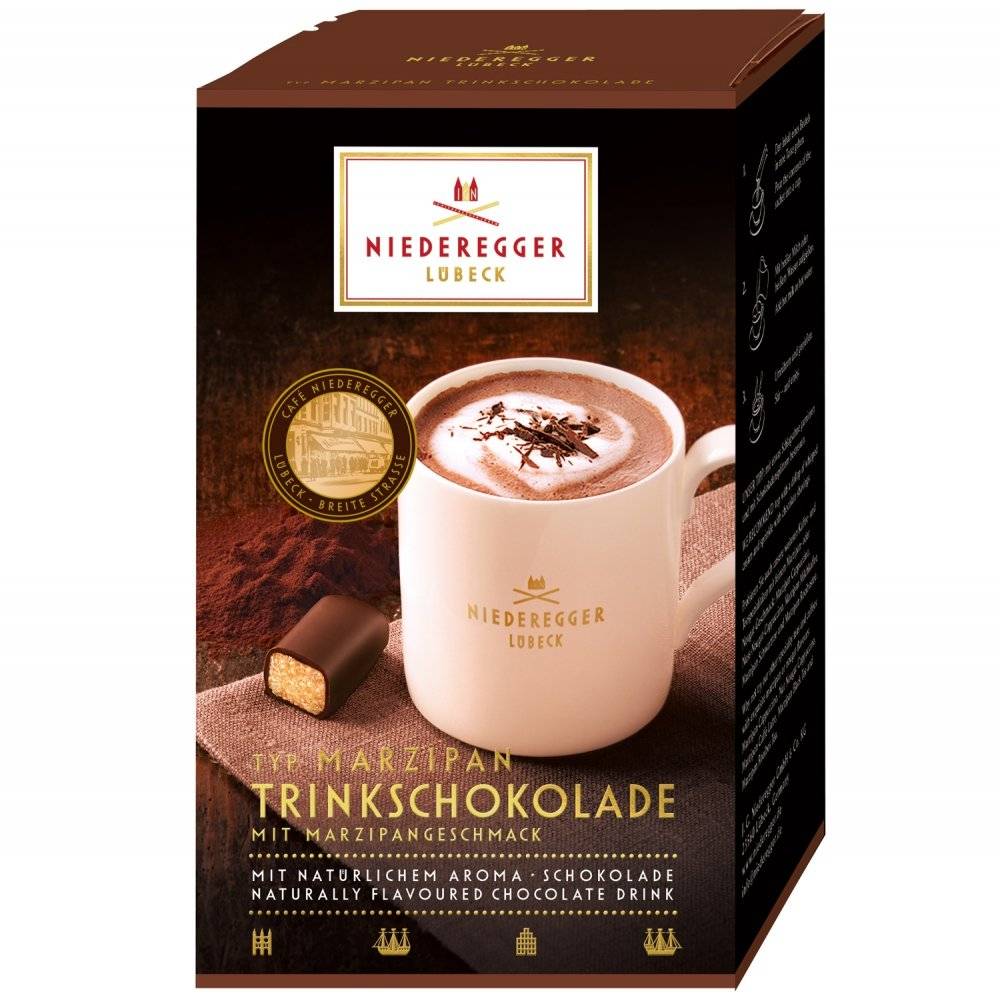 Niederegger Marzipan Trinkschokolade 10er Inhalt: 250g