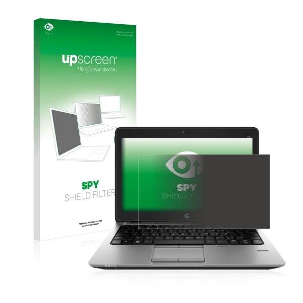 upscreen Spy Shield Filter Premium Blickschutzfilter für HP EliteBook 820 G1 (Non-Touch)