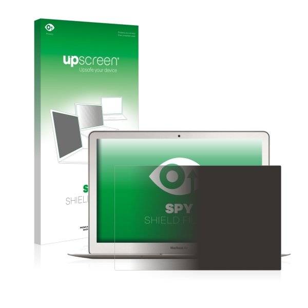 upscreen Spy Shield Filter Premium Blickschutzfilter für Apple MacBook Air 13 (Anfang 2015)