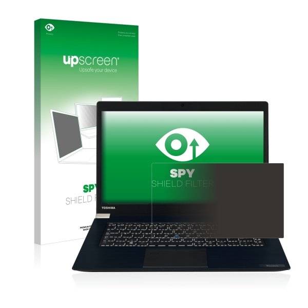 upscreen Spy Shield Filter Premium Blickschutzfilter für Toshiba Tecra X40-D