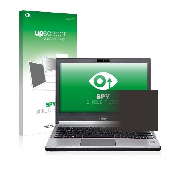 upscreen Spy Shield Filter Premium Blickschutzfilter für Fujitsu Lifebook E736