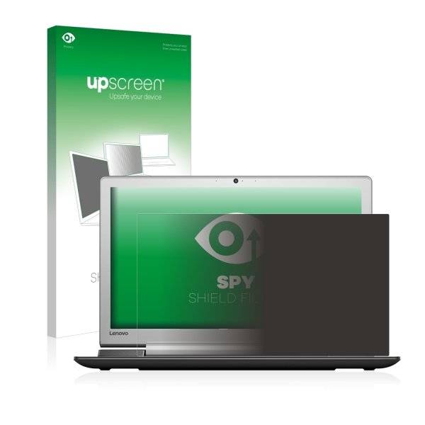 upscreen Spy Shield Filter Premium Blickschutzfilter für Lenovo IdeaPad 700 (17.3)