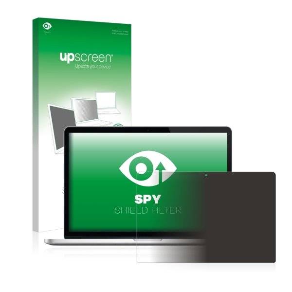 upscreen Spy Shield Filter Premium Blickschutzfilter für Apple MacBook Pro Retina 15 (Anfang 2013)