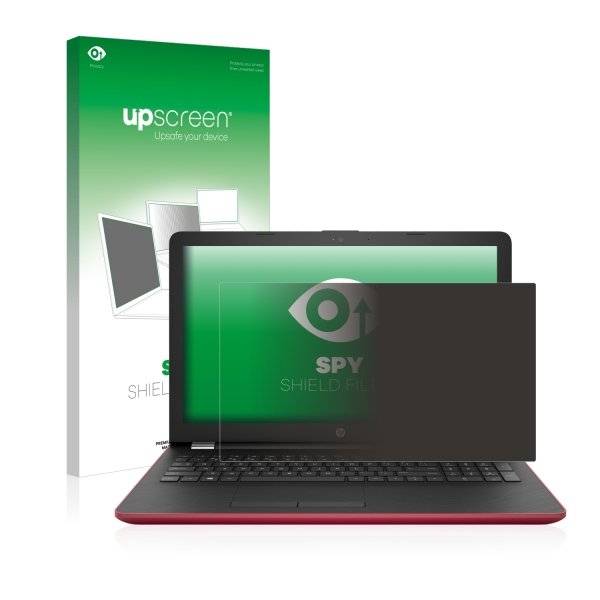 upscreen Spy Shield Filter Premium Blickschutzfilter für HP Notebook 15-bs065ng