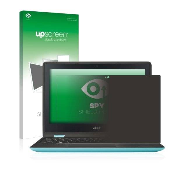upscreen Spy Shield Filter Premium Blickschutzfilter für Acer Spin 1 SP111-31