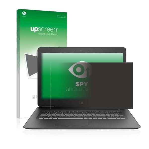 upscreen Spy Shield Filter Premium Blickschutzfilter für HP Pavilion 17-ab331ng