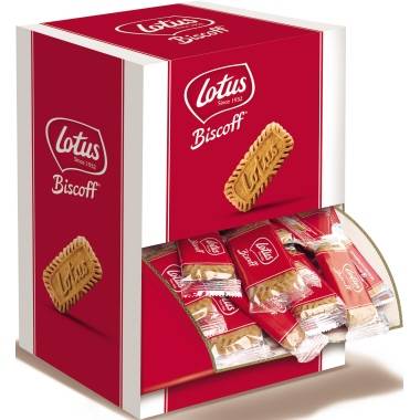 Lotus Gebäck Biscoff 18639 Spender 150 St./Pack.