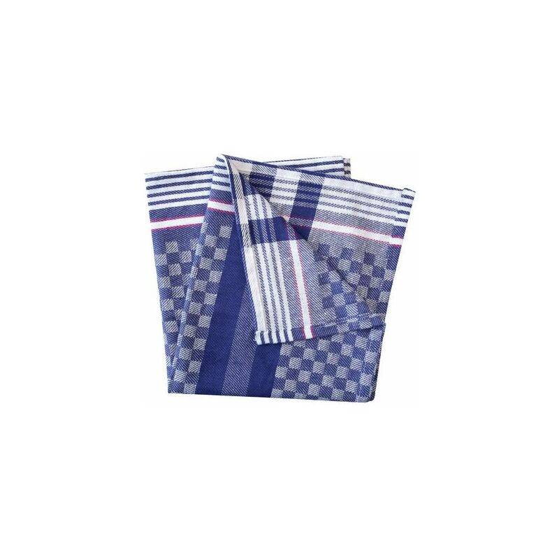 HYGOSTAR Gruben-Handtuch, blau-weiß kariert, 240 g/qm