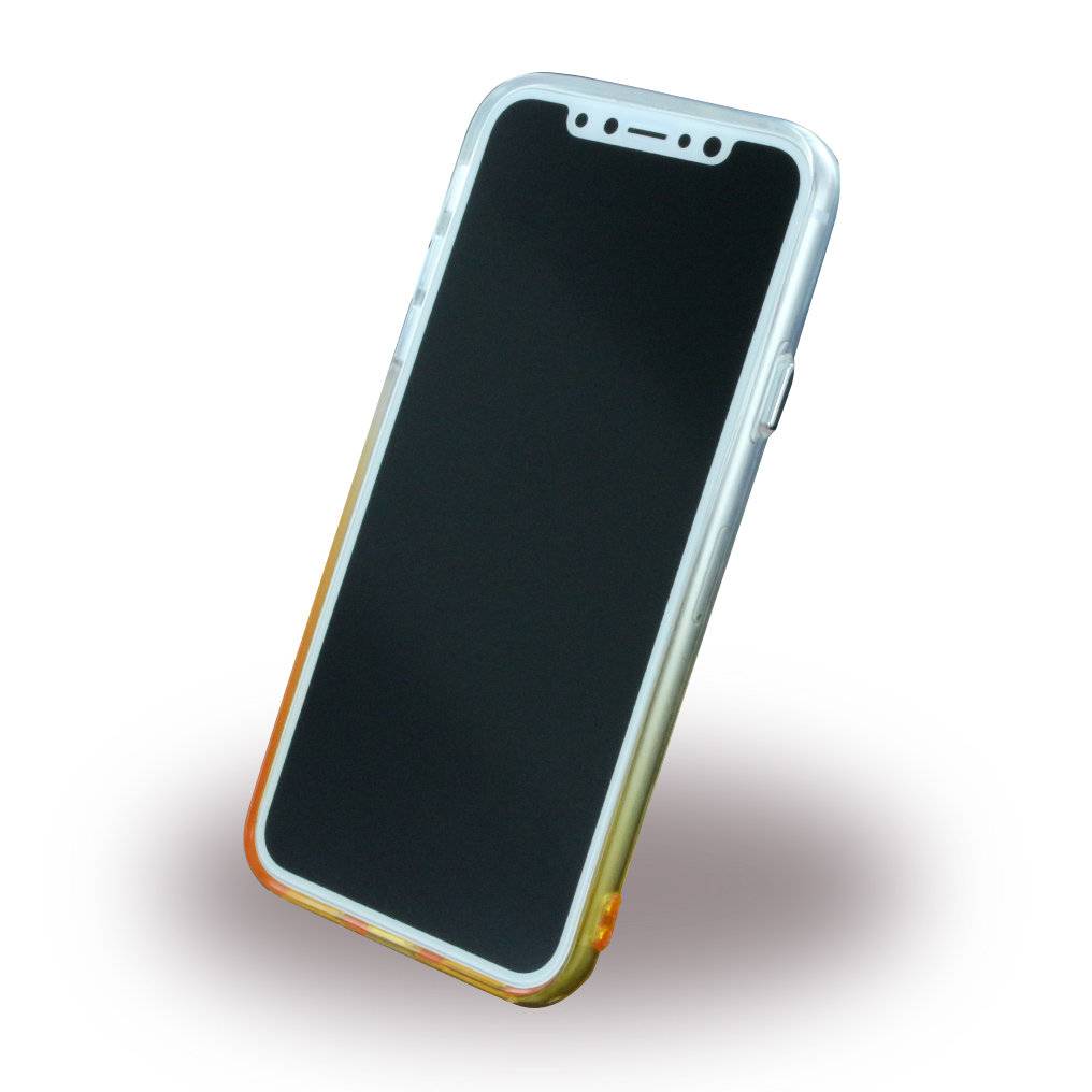 Ruber Soft - Silikon Case - Apple iPhone X - Gold