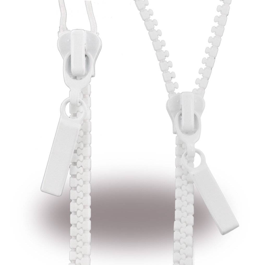 Leste Zipper - Stereo Headset - 3,5mm Anschluss - Weiß