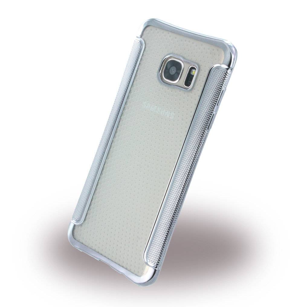 Shockproof Antirutsch - Silikon Cover / Case / Schutzhülle - Samsung G935F Galaxy S7 Edge - Schwarz