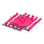LogiLink - Kabelbinder - 50 cm - pink (Packung