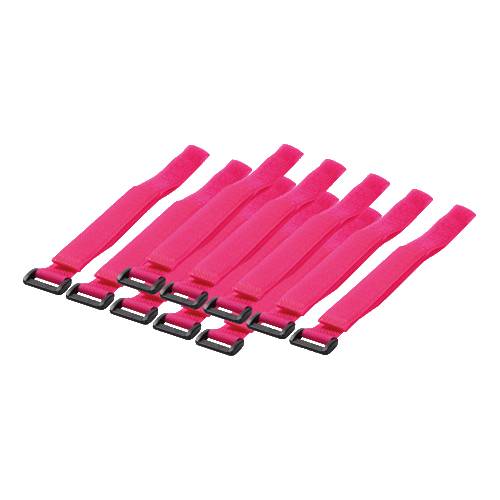 LogiLink - Kabelbinder - 50 cm - pink (Packung