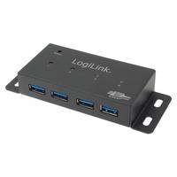 LogiLink USB 3.0 Hub 4-Port - Hub - 4 x SuperSpeed USB 3.0