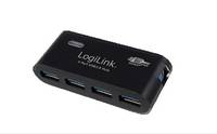 LogiLink USB 3.0 Hub 4-Port - Hub - 4 x SuperSpeed USB 3.0