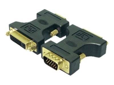 LogiLink VGA-Adapter - DVI-I (W) zu HD-15 (VGA) - (M)