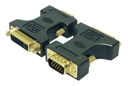 LogiLink VGA-Adapter - DVI-I (W) zu HD-15 (VGA) - (M)