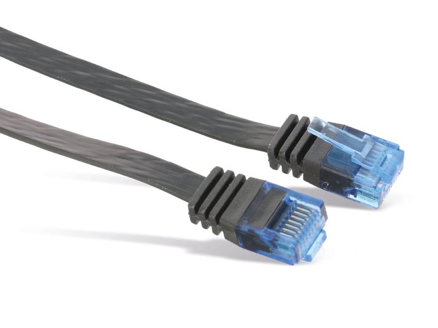 LOGILINK Patchkabel CAT.5e 15m, schwarz