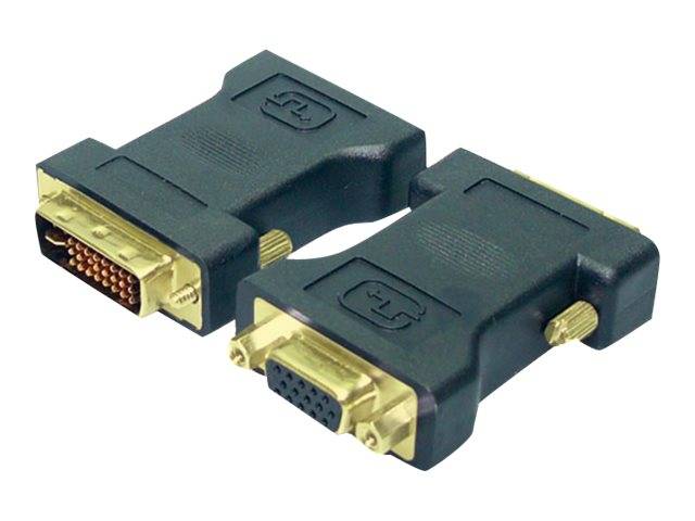 LogiLink VGA-Adapter - DVI-I (M) zu HD-15 (VGA) - (W)