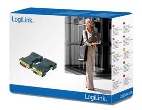 LogiLink VGA-Adapter - DVI-I (M) zu HD-15 (VGA) - (W)