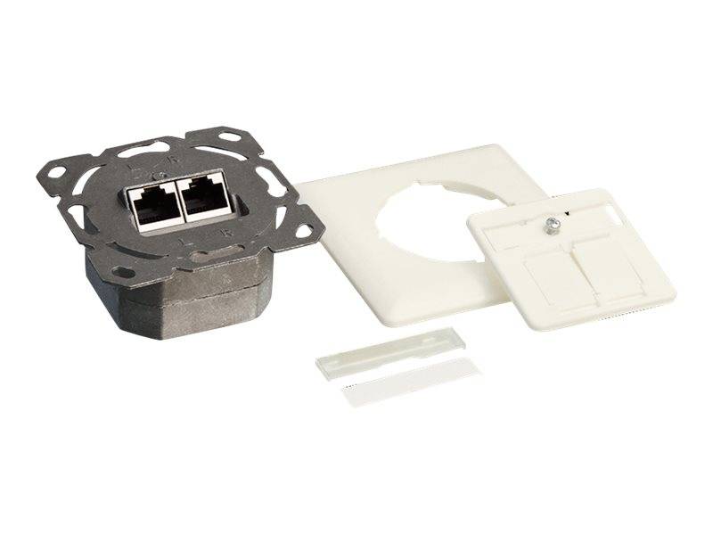 LogiLink - Anschlussdose, Unterputz - geeignet für Wandmontage