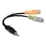 LogiLink - Audio-Adapter - Stereo Mini-Klinkenstecker (W)