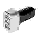 LogiLink USB Universal Charger - Auto-Netzteil - 5.1 A - 3 Ausgabeanschlussstellen (USB)