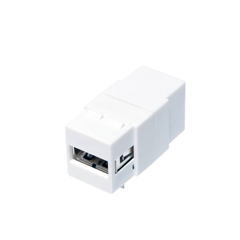 LogiLink Professional Keystone Verbinder USB2.0-A Buchse > USB2.0-B Buchse