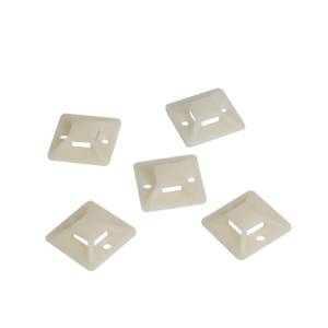 LogiLink - Kabelbinderhalterung - Natur (Packung mit 100)