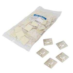 LogiLink - Kabelbinderhalterung - Natur (Packung mit 100)