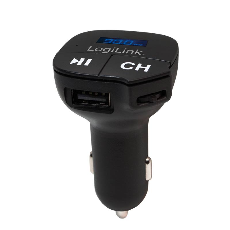 LogiLink FM Transmitter mit MP3 Player und microSD Slot