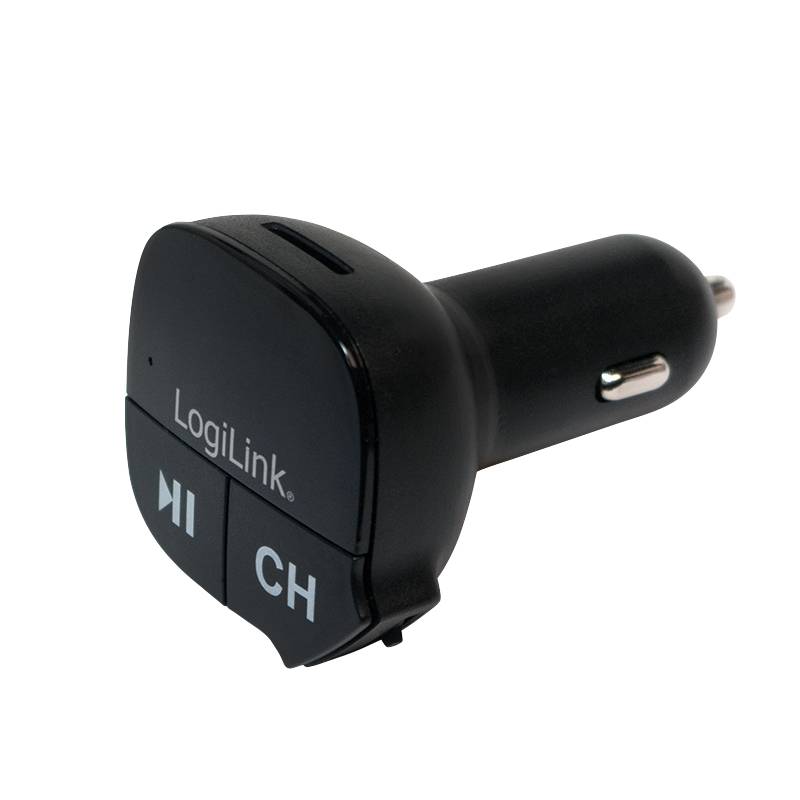 LogiLink FM Transmitter mit MP3 Player und microSD Slot