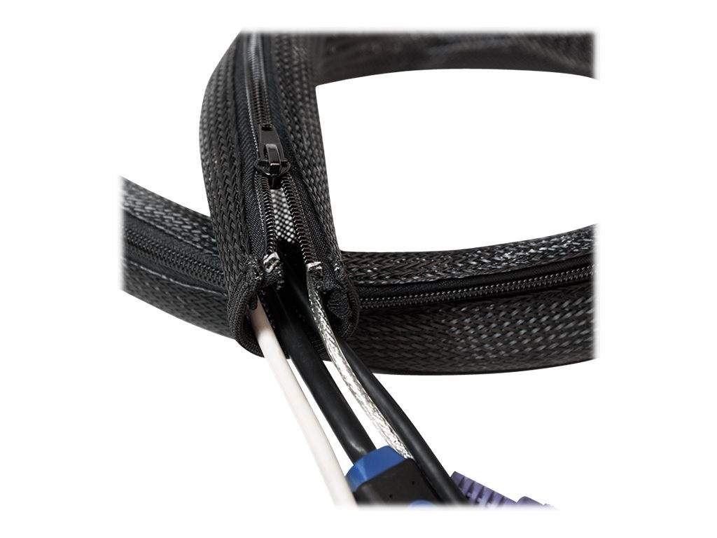 LogiLink - Kabelschlauch - Schwarz - 2 m