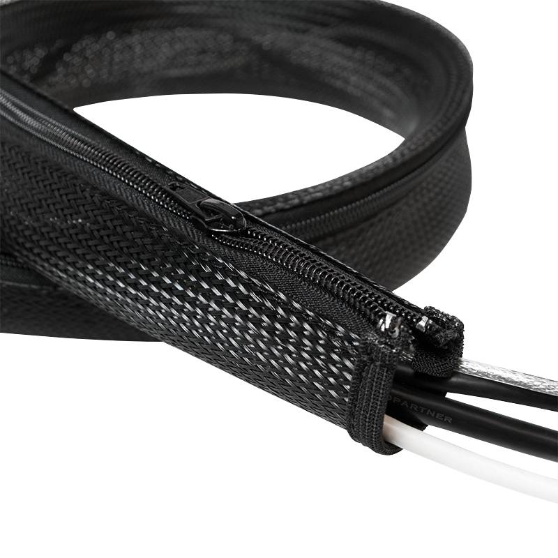 LogiLink - Kabelhüllen-Kit - Schwarz - 1 m