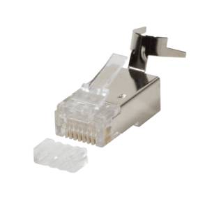 LogiLink - Netzwerkanschluss - RJ-45 (M) - abgeschirmt - 8 mm - CAT 7a (Packung mit 50)