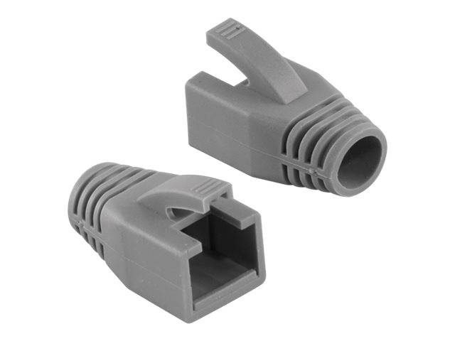 LogiLink - Netzwerk-Cable-Boots - Grau (Packung