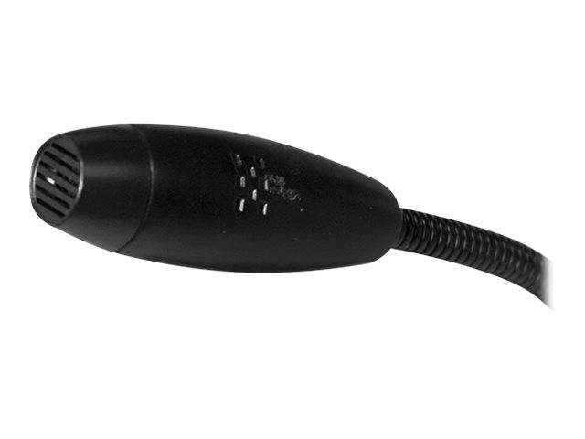 LogiLink Multimedia Microphone with Stand Foot and Flexible Neck