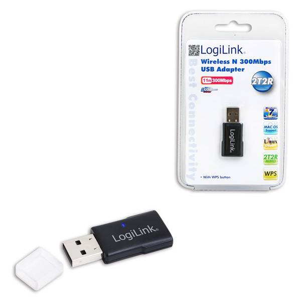 LogiLink Wireless N 300 Mbps USB Adapter - Netzwerkadapter