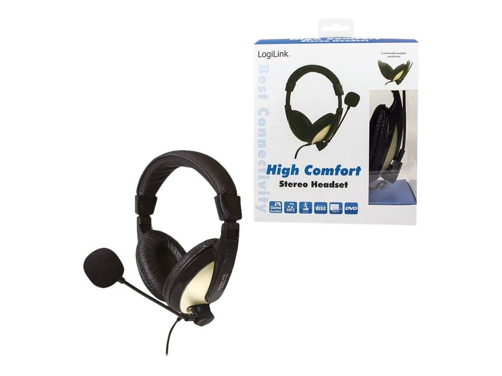 LogiLink Stereo Headset with High Comfort - Headset
