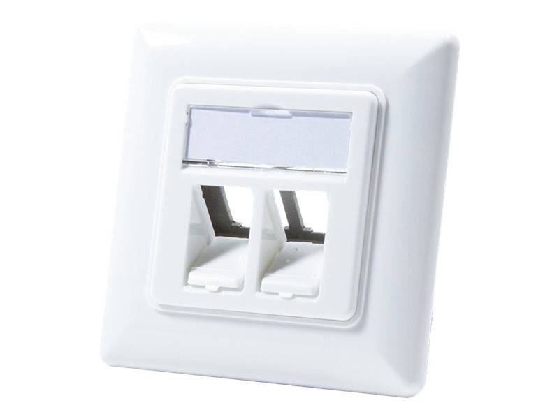 LogiLink - Frontabdeckung - RAL 9003, Signal White