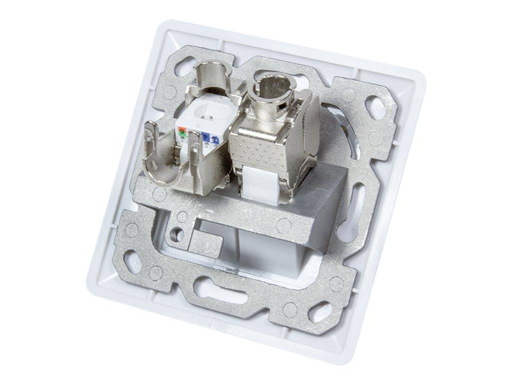 LogiLink - Frontabdeckung - RAL 9003, Signal White