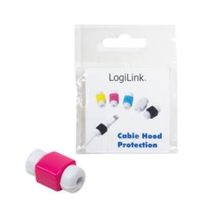 LogiLink AA0091R, 3 mm, Pink, Kunststoff, Silikon, 20 mm, 10 mm