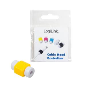 LogiLink AA0091G, 3 mm, Gelb, Kunststoff, Silikon, 20 mm, 10 mm