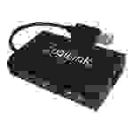 LogiLink USB3.0 3-Port Hub with Ethernet - Hub