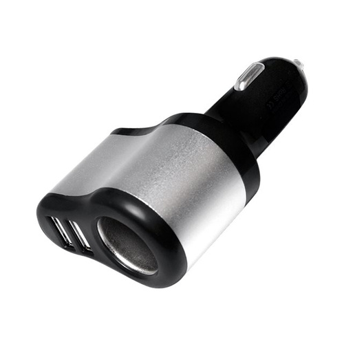 LogiLink Universal - Auto-Netzteil - 150 Watt - 2.1 A - 3 Ausgabeanschlussstellen (USB, Zigarettenanzünden)